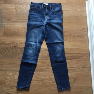Madewell High rise skinny jeans
